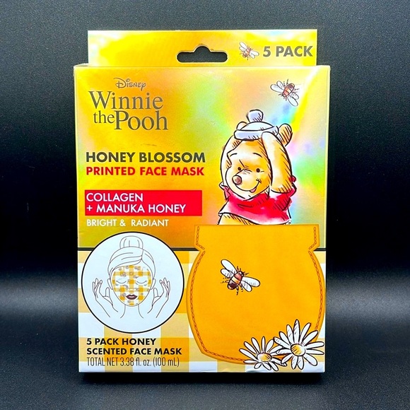 Taste Beauty Other - Disney Winnie the Pooh 5 Piece Honey Blossom Collagen Face Masks